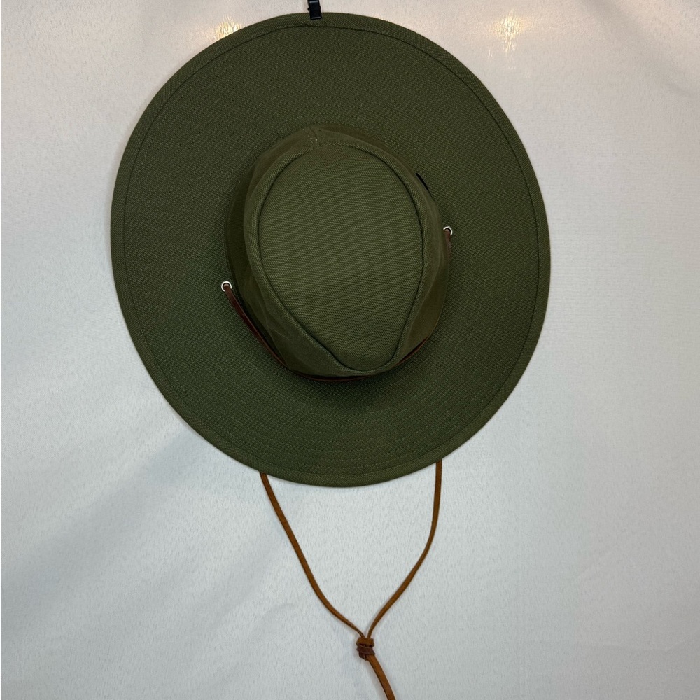 Brixton Green and Brown Outdoor Hat